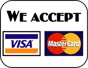 Chilli Rentals payment credit card visa master