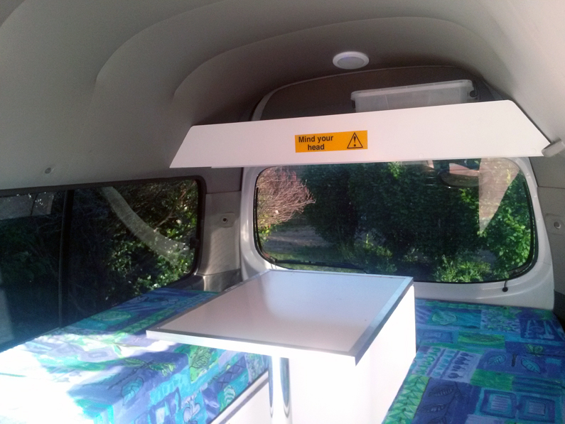 New Zealand Self Contained Campervan The Super Traveller Inside